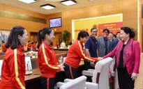 Chủ tịch Quốc hội Nguyễn Thị Kim Ngân: “Các nữ cầu thủ đã phát huy được phẩm chất của người phụ nữ Việt Nam”