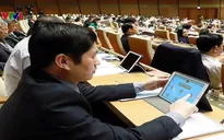 Tiếp tục triển khai phần mềm hỗ trợ tại Kỳ họp thứ 8, Quốc hội khóa XIV