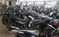 Thị trường xe máy mới liên tục giảm