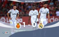 Mallorca 1-0 Real Madrid: Thua sốc đội bóng mới lên hạng, Real mất ngôi đầu (Vòng 9 La Liga 2019-2020)
