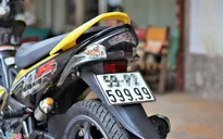 Xe máy cũ mang biển số đẹp được rao bán hàng trăm triệu đồng