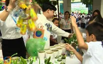 Học sinh Trường tiểu học Chu Văn An thực hành sống xanh