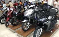 Thị trường xe máy tăng trưởng âm, giá giảm