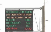 TP.HCM chậm công bố thông tin chất lượng không khí