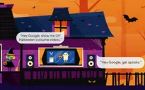 Google cập nhật sự kiện Halloween cho loa thông minh Nest