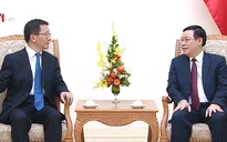 Phó Thủ tướng Vương Đình Huệ tiếp Phó Bí thư Tỉnh ủy Vân Nam (Trung Quốc)