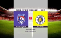 VIDEO Highlights: Than Quảng Ninh 4-2 CLB Hà Nội (Vòng 26 Wake-up 247 V.League 1-2019)