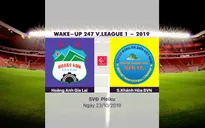 VIDEO Highlights: Hoàng Anh Gia Lai 4-1 Sanna Khánh Hoà BVN (Vòng 26 Wake-up 247 V.League 1-2019)