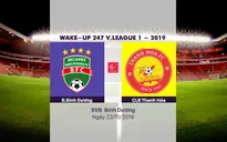 VIDEO Highlights: Becamex Bình Dương 1-1 CLB Thanh Hoá (Vòng 26 Wake-up 247 V.League 1-2019)