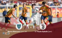 Vắng Ronaldo, Juventus bị Lecce cầm hòa