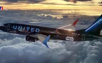 Máy bay của United Airlines theo chủ đề phim Star Wars