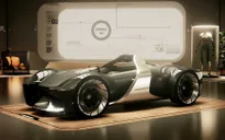 Chiêm ngưỡng Toyota E-Racer, mẫu xe đua thực tế ảo cực "chất"
