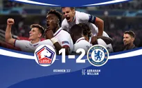 Lille 1-2 Chelsea: Chiến thắng đầu tay của HLV Lampard!