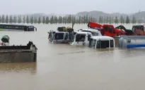 Bão Mitag gây ngập lụt tại Hàn Quốc, ít nhất 9 người thiệt mạng