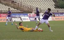 V.League 2019: Văn Quyết bị treo giò hết mùa vì pha vào bóng thô bạo!