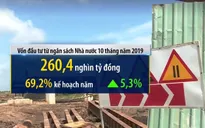 Giải ngân vốn đầu tư cải thiện nhưng còn chậm