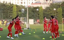 Giáo án "nhẹ nhàng" trong buổi tập thứ 2 của ĐT Việt Nam