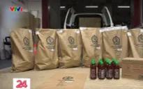 Australia bắt 400kg ma túy đá giấu trong chai tương ớt