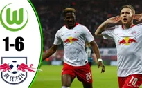 Wolfsburg 1-6 RB Leipzig: Hiệp 2 bùng nổ, thắng lợi không tưởng!