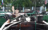 An Giang: Tạm giữ 4 phương tiện khai thác cát trái phép