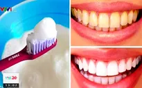 Không nên đánh răng với muối hoặc baking soda