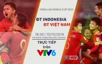 Thay đổi giờ và địa điểm thi đấu giữa ĐT Indonesia và ĐT Việt Nam tại Vòng loại World Cup 2022