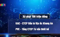 Thêm 2 DN bị xử phạt vì vi phạm quy định về công bố thông tin
