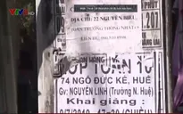 Thừa Thiên - Huế xử lý nghiêm hành vi dán tờ rơi quảng cáo