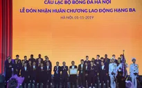 CLB Hà Nội nhận Huân chương lao động Hạng Ba