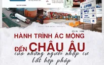 Hành trình ác mộng đến Châu Âu của những người nhập cư bất hợp pháp