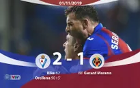 Eibar 2-1 Villarreal: 3 điểm thuyết phục cho Eibar