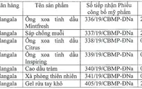 Thu hồi 7 sản phẩm mỹ phẩm nhãn hàng Mangala