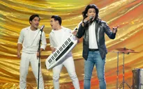 Phan Ngọc Luân đầy lãng tử khi biến hóa thành nhóm Modern Talking