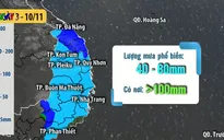 Cảnh báo mưa lũ, sạt lở đất ở Tây Nguyên và Đông Nam Bộ