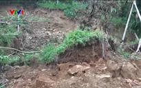 Chủ động phòng chống sạt lở núi sau bão số 6