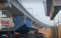 Lo ngại về an toàn công trình sau vụ sập cầu bộ hành trên xa lộ Hà Nội