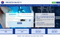 Bộ Y tế khai trương Cổng Dịch vụ công trực tuyến
