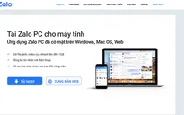 Tên miền zalo.vn tạm ngừng hoạt động