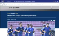 Trang chủ AFC: "Khó khăn đang chờ đợi ĐT UAE tại Mỹ Đình"