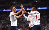 Kết quả, BXH vòng loại EURO 2020, ngày 15/11: ĐT Anh 7-0 ĐT Montenegro, ĐT Bồ Đào Nha 6-0 ĐT Litva