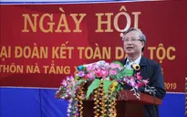 Thường trực Ban Bí thư chung vui Ngày hội Đại đoàn kết tại Bắc Kạn