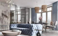 Căn hộ 100m2 sở hữu toàn đồ nội thất cao cấp