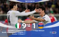 ĐT Italia 9-1 ĐT Armenia: Toàn thắng 10 trận