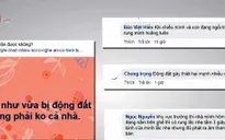 Người dân tại Nghệ An cảm nhận rung lắc vào chiều 20/11