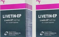 Thu hồi toàn quốc lô thuốc Livetin-EP không đạt chất lượng
