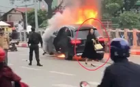 Tạm giữ hình sự lái xe ô tô gây tai nạn liên hoàn ở Hà Nội