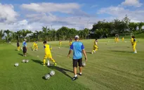 SEA Games 30: ĐT nữ Việt Nam tập luyện buổi đầu tiên tại Manila
