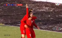VIDEO Dương Thị Vân đánh đầu tung lưới Thái Lan, mở tỷ số cho ĐT nữ Việt Nam