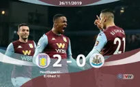 Aston Villa 2-0 Newcastle: 3 điểm thuyết phục