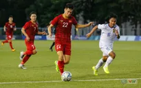 ẢNH: Tiến Linh lập hat-trick, Quang Hải lập công, U22 Việt Nam thắng 6-1 U22 Lào